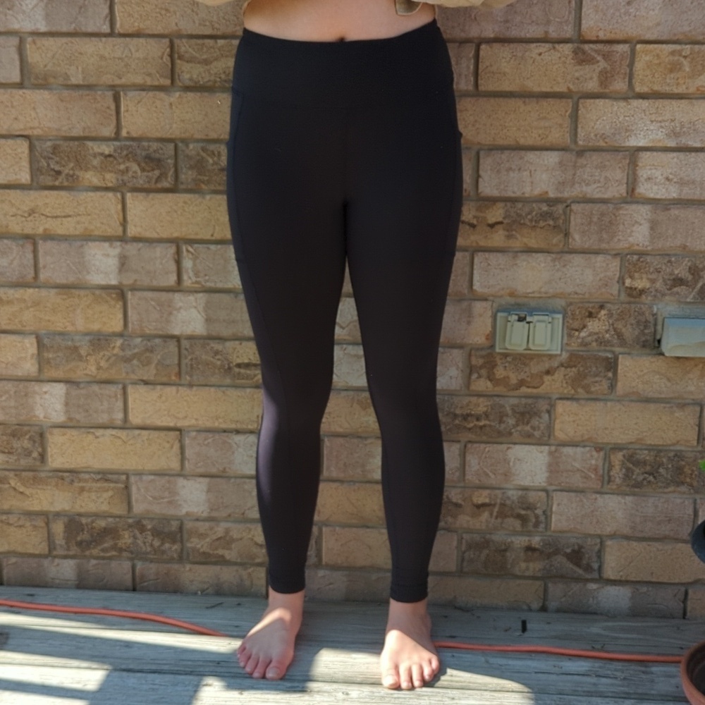Black High-Waisted Leggings